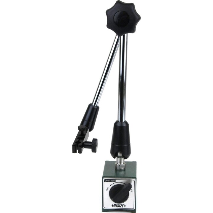 Insize 6210-100 Base magnétique articulée 100 kgf pour mesures professionnelles, noir
