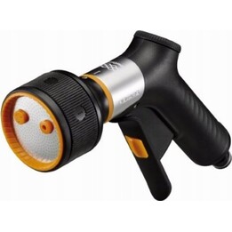 Fiskars 1067194 3-Function FiberComp Front Control Professional Spray Gun, Black