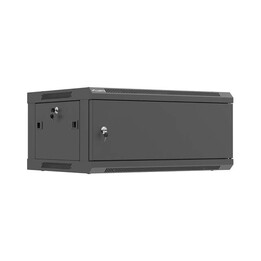 Gabinete de rack de parede Lanberg WF01-6404-00B 4U, preto