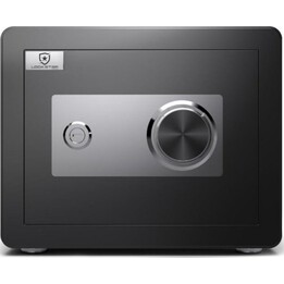 ExtraLink Lock Star M-30 Professionelle elektronische und mechanische Tresorbox, schwarz
