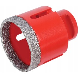 Rubi 06959 Drygres Diamant-Bohrer 43 mm M14 für den professionellen Trockenschnitt, rot