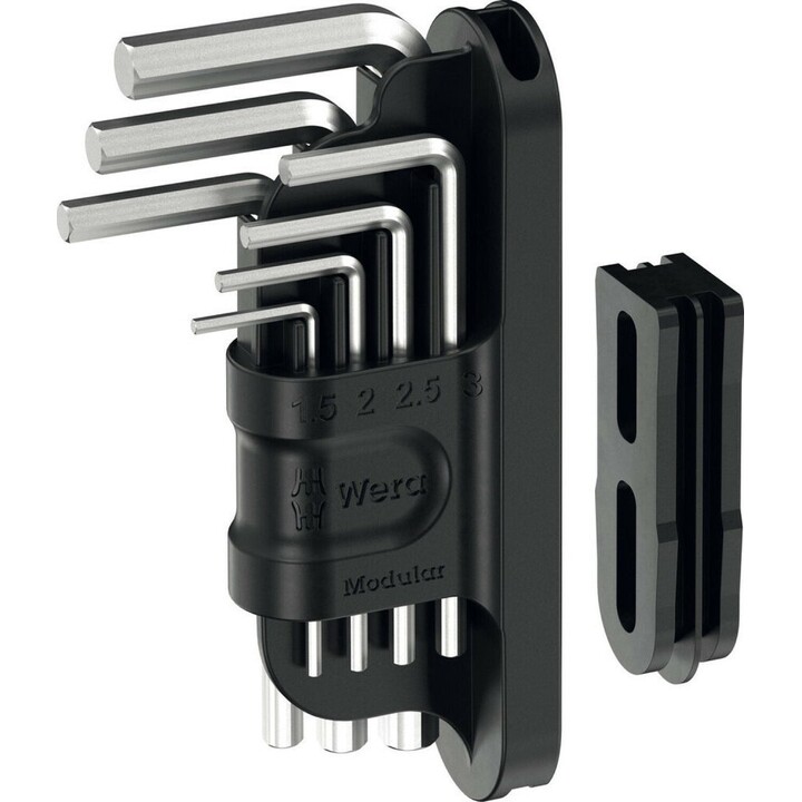 Wera 544914 50-Piece Professional Mechanical Tool Set for Technical Maintenance, Black