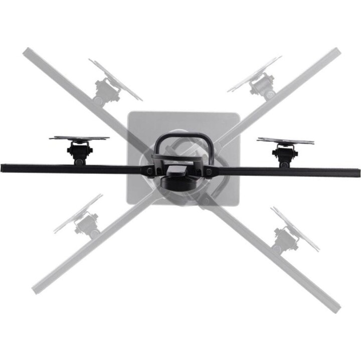 Supporto da tavolo Startech ARMBAR2 per due monitor fino a 27 pollici, regolabile in altezza