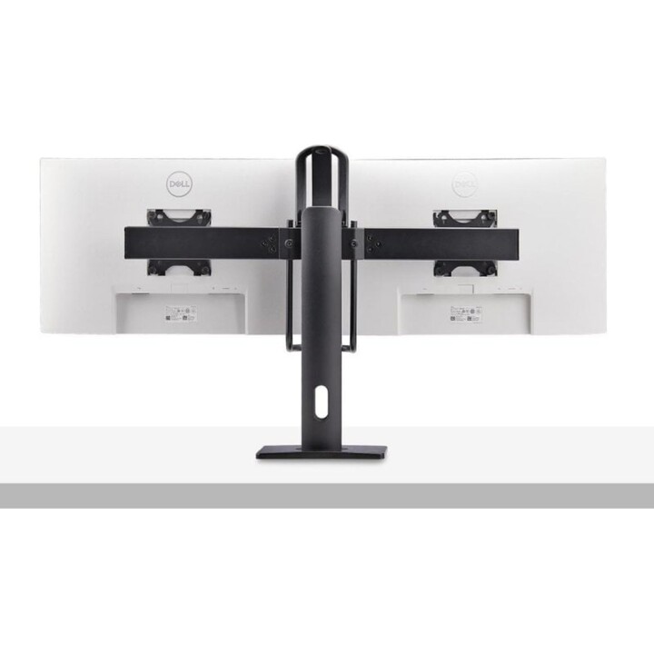Startech ARMBAR2 Desktop-Ständer für zwei Monitore bis zu 27 Zoll, höhenverstellbar