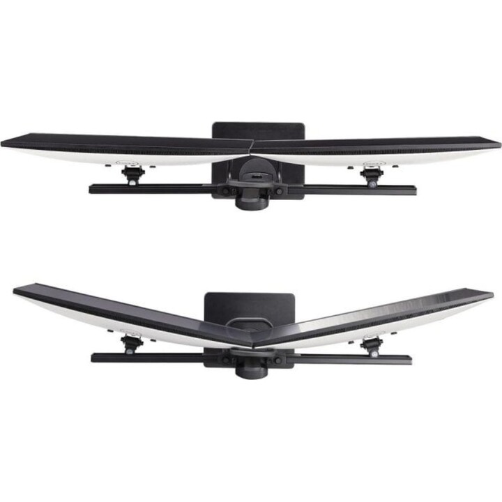 Soporte de escritorio Startech ARMBAR2 para dos monitores hasta 27 pulgadas, altura ajustable