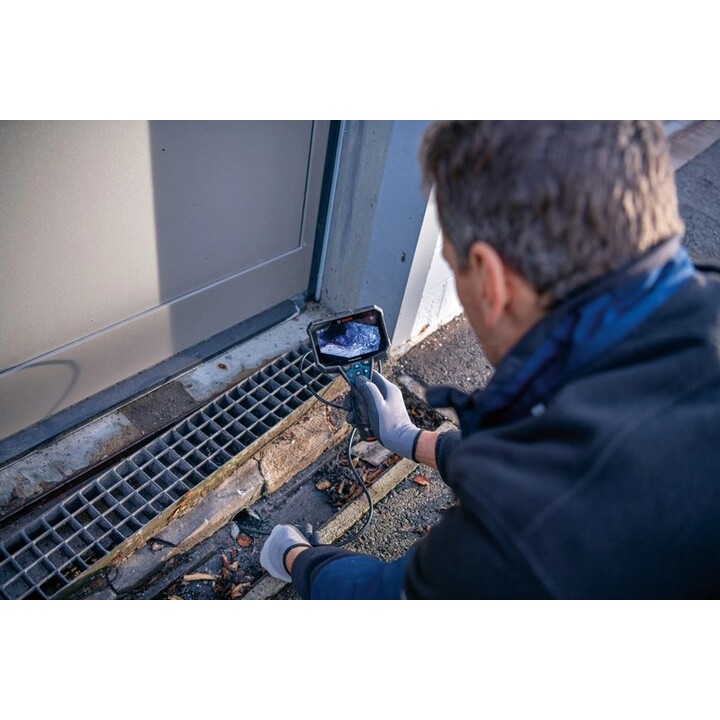 Bosch GIC 12V-5-27 C PROFESSIONAL caméra de surveillance industrielle 8,3 mm Sonde flexible IP67, IP54