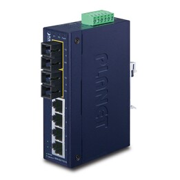 Switch PLANET ISW-621TS15 não gerenciável L2 Fast Ethernet (10/100) Azul