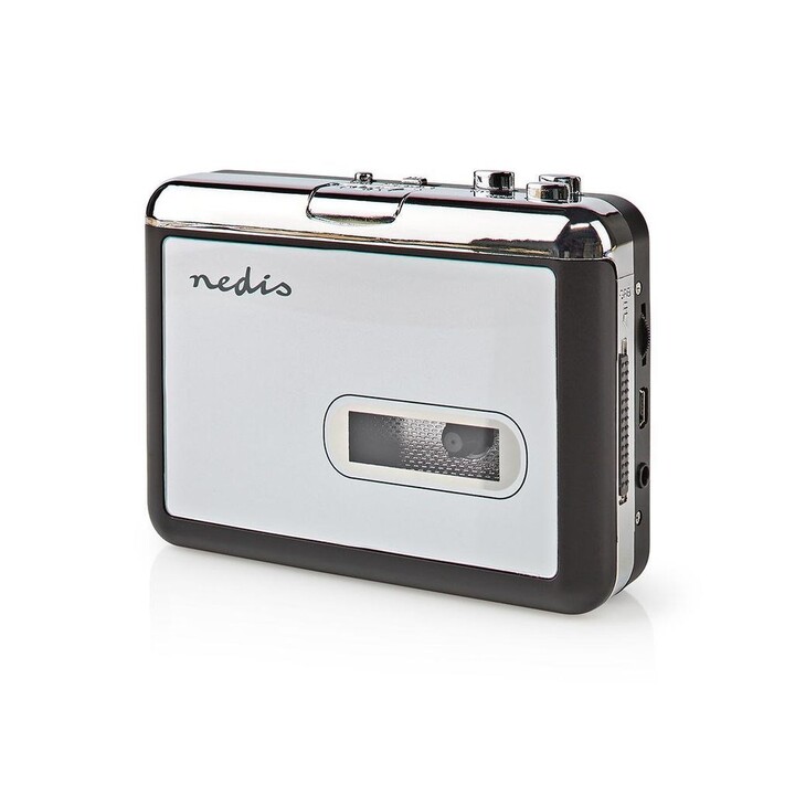 Nedis ACGRU100GY lecteur et enregistreur MP3/MP4 Gris