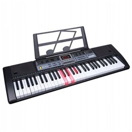 SUPRIMO 6136L - Keyboard mit Mikrofon zum Erlernen des Spielens, für Kinder bestimmt