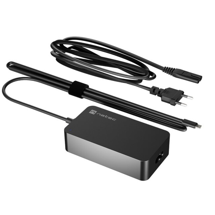 NATEC  CHARGEUR ALIMENTATION GRAYLING USB-C 65W