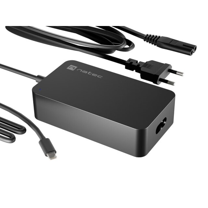 NATEC  LADEGERÄT NETZTEIL GRAYLING USB-C 65W