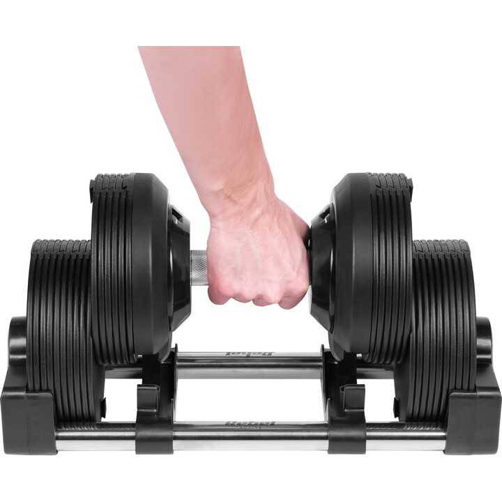 Rebel Active 36kg Cast Iron Adjustable Dumbbell (haltères réglables en fonte)