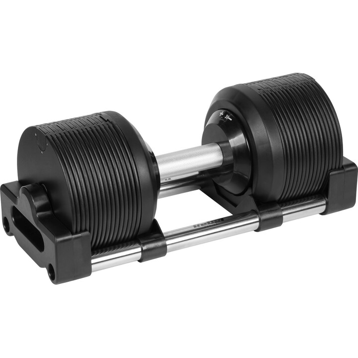 Rebel Active 36kg Cast Iron Adjustable Dumbbell (haltères réglables en fonte)