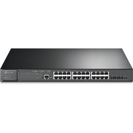 TP-Link JetStream SG3428XMP Switch PoE+ gestito a 24 porte Gigabit 4 porte 10GE SFP+ L2+
