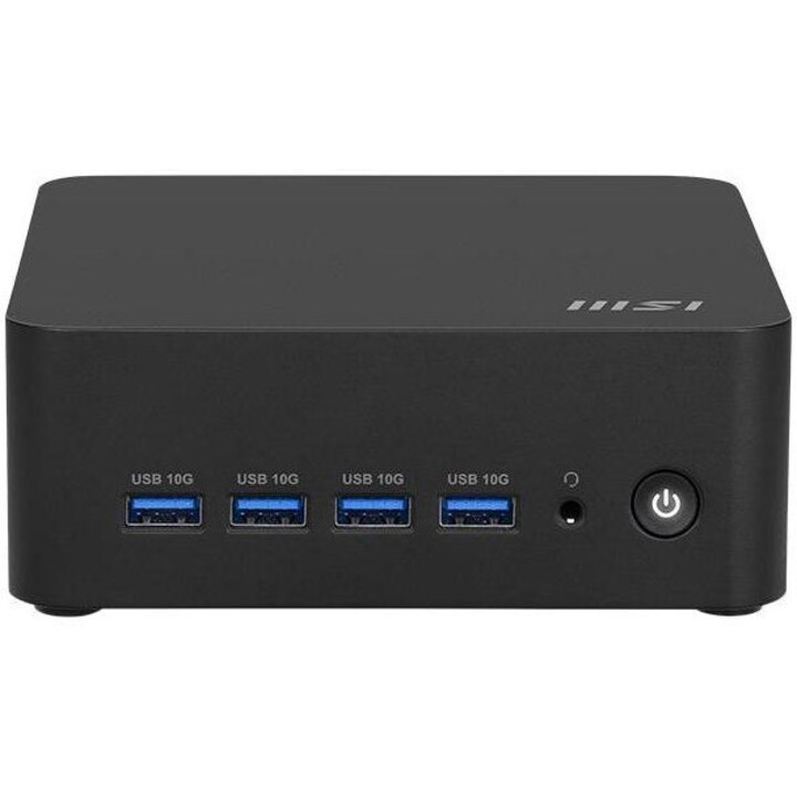 MSI Cubi Z AI 8M-006BEU AMD Ryzen 7 8845HS Mini PC Barebone No RAM No SSD No OS Nero