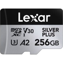 Lexar Professional Silver Plus 256 GB MicrosDXC Uhs-i Klasse 3