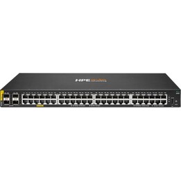 HPE Aruba Networking CX 6000 48G Class4 PoE 4SFP 370W Managed Rackmount Enterprise Switch