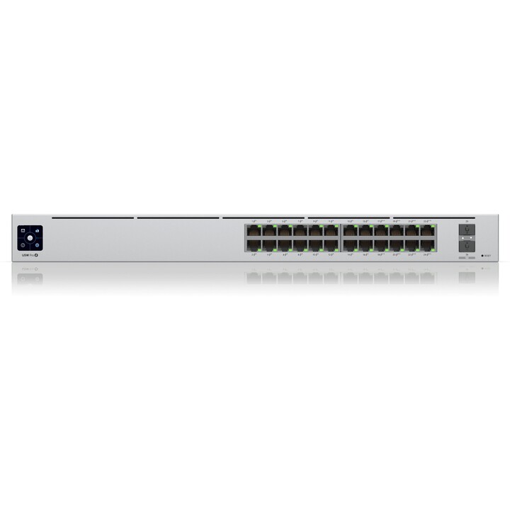 Ubiquiti UniFi Switch Pro 24 PoE Layer 3 Managed Gigabit Switch with 10G SFP Plus Uplinks