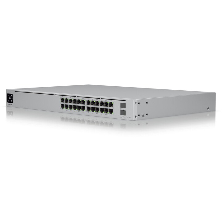Ubiquiti UniFi Switch Pro 24 PoE Layer 3 Managed Gigabit Switch with 10G SFP Plus Uplinks