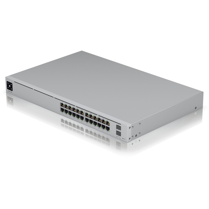 Ubiquiti UniFi Switch Pro 24 PoE Layer 3 Managed Gigabit Switch with 10G SFP Plus Uplinks