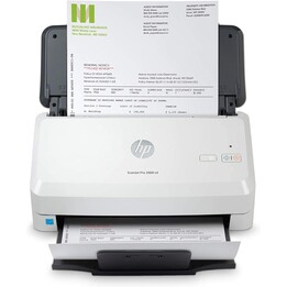 HP ScanJet Pro 3000 s4 Sheet-feed Scanner 40ppm 80ipm 50-sheet ADF USB 3.0 6FW07A