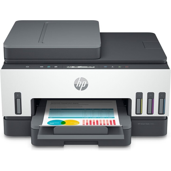 Stampante a getto d'inchiostro a colori HP Smart Tank 7305 All in One 15 ppm fronte/retro 35 pagine ADF 28B75A