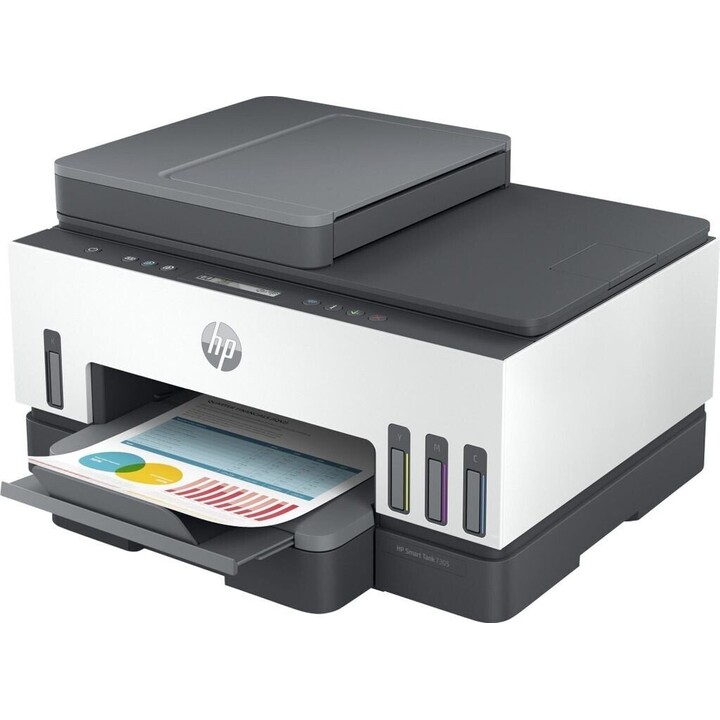Stampante a getto d'inchiostro a colori HP Smart Tank 7305 All in One 15 ppm fronte/retro 35 pagine ADF 28B75A