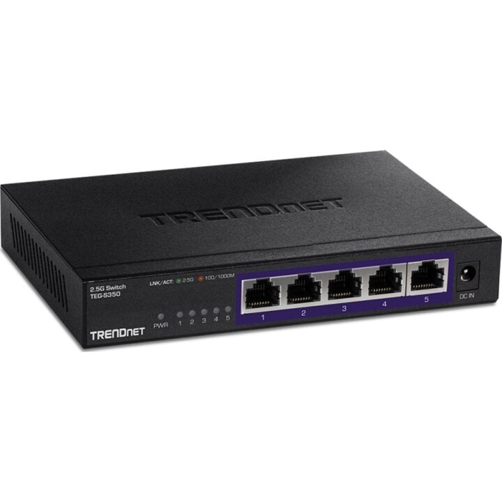 Conmutador TRENDnet TEG-S350 Switch 5 Puertos Gigabit