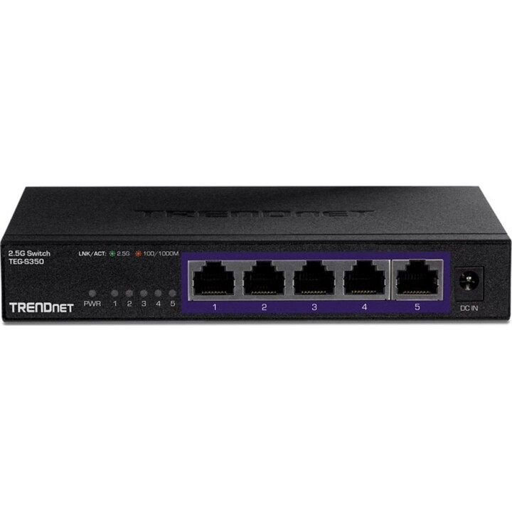 Switch Gigabit de 5 portas TRENDnet TEG-S350