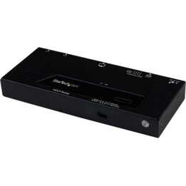 Conmutador Switch HDMI StarTech VS221HDQ 2 Puertos Conmutado Automático Prioritario 1080p Negro
