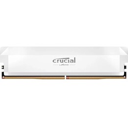 Crucial Pro 16GB DDR5 6400MHz CL38 UDIMM Weißer Speicher RAM
