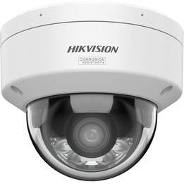 Câmara de cúpula fixa Hikvision Pro Series DS-2CD2167G3-LIS2UY 6MP com luz híbrida inteligente ColorVu
