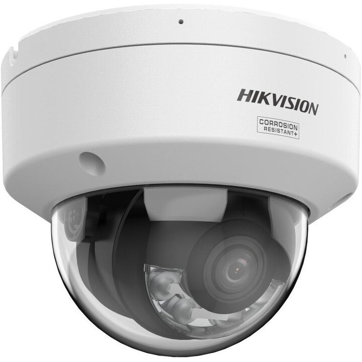 Hikvision Pro Series DS-2CD2167G3-LIS2UY 6MP Cámara Domo Fija ColorVu Híbrida Inteligente con Luz