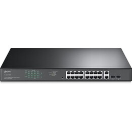 TP-Link TL-SG1218MPE Conmutador Gigabit Easy Smart de 18 puertos con PoE+ de 16 puertos