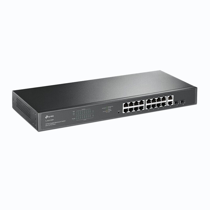 TP-Link TL-SG1218MP Commutateur Gigabit 18 ports pour montage en rack avec 16 ports PoE+