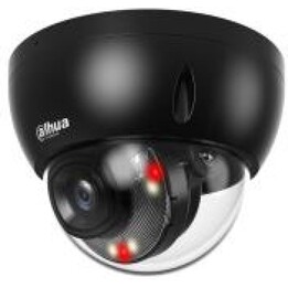 Dahua WizSense 4MP Smart Dual Light Wide-Angle Dome Camera (nero)
