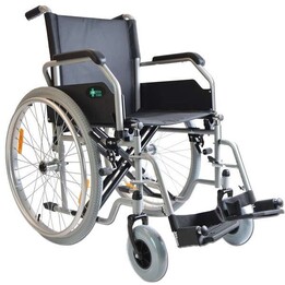 Rehafund RF-1 Cruiser 1 Silla de ruedas de acero 42cm PU CZA-624