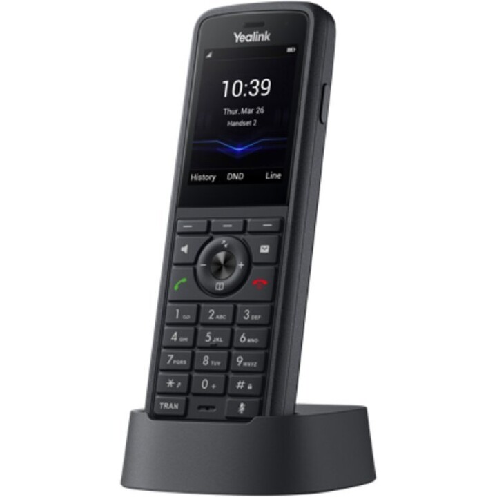 Yealink SIP-W59R Pro Ruggedized DECT Wireless IP Handset Phone with Bluetooth and Integrated Safety Alarms