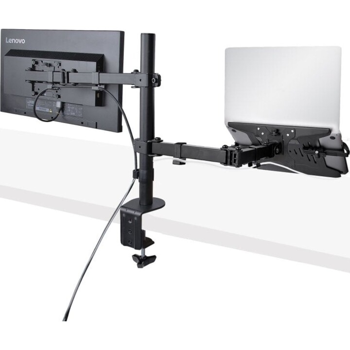Startech Adjustable Laptop Mount Arm with VESA Tray for a 4.5kg Laptop and a Monitor up to 32" (8kg)