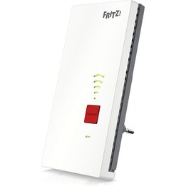 AVM FRITZ!Repeater 2400 Extensor de malha sem fios de banda dupla de alto desempenho com porta LAN Gigabit