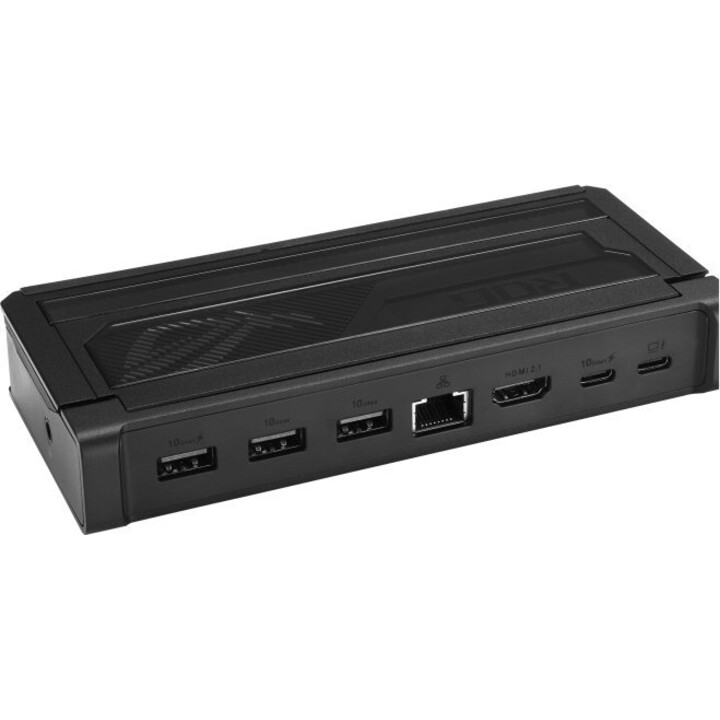 ASUS ROG Bulwark Dock 2025 DG300 Docking Station da gioco USB-C 7-in-1 ad alte prestazioni con 140W Power Delivery e supporto pe