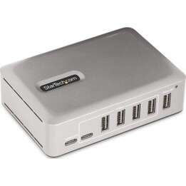 Hub USB-C Startech 10G5A2CS-USB-C-HUB 7 porte 5x USB-A 2x USB-C 10Gbps alimentato