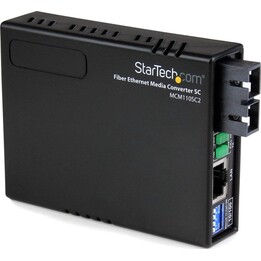 Startech Conversor de Medios Ethernet Gigabit a Fibra SC