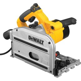 DeWALT 1212124 Plunge Saw 690W 165mm/55mm with Professional Rail System, Yellow