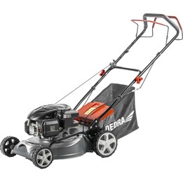 DEDRA DED8720-43L Professional Lawn Mower with Optimized Cutting System, Red/Black