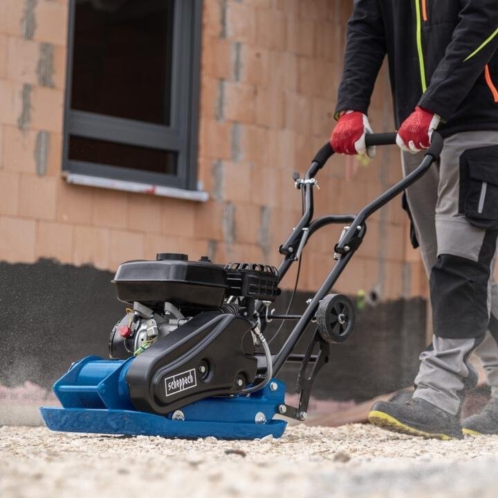 Scheppach HP2300S Professional Compactor for Technical Construction Tasks, Blue