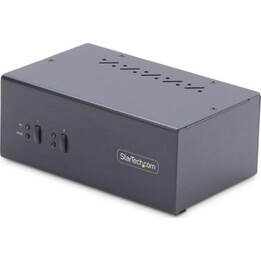 Startech SV231DPDDUA2 KVM Switch Monitors 4K60Hz USB Hub 5Gbps Audio