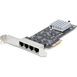 Startech I225-V Carte réseau PCI Express 2.5G à 4 ports NBASE-T, profil bas et standard