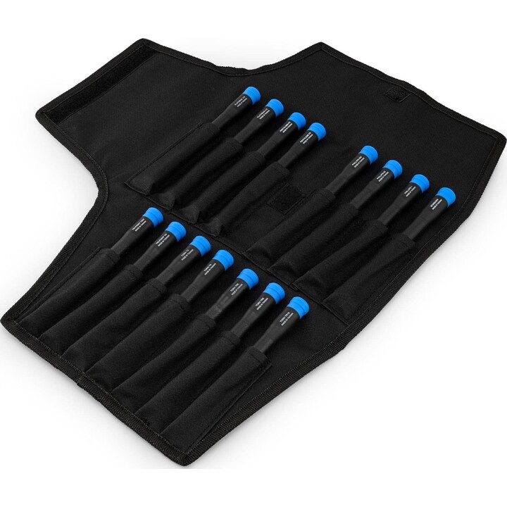 iFixit Marlin Juego de destornilladores de precisión con 15 piezas de acero SVCM profesional