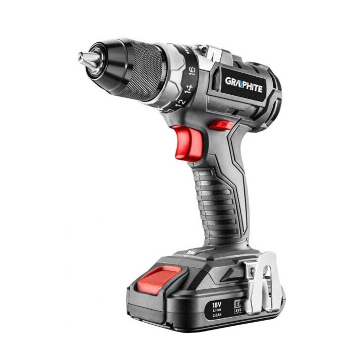 Trapano brushless Energy+ GRAPHITE 58G019 18V 1700 RPM